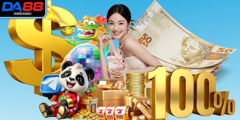 Sự kiện thưởng nạp đầu DA88 100% lên đến 20.000.000 VNĐ